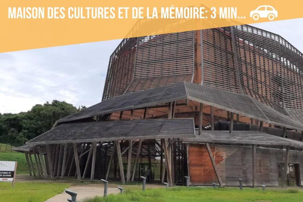 Ferienwohnung T2 Le Cosy, Au Coeur De Montjoly, Parking, Clim Remire-Montjoly Exterior foto